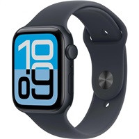 Apple Watch SE 3 GPS 44mm Midnight Aluminium Case with Midnight Sport Band - M/L