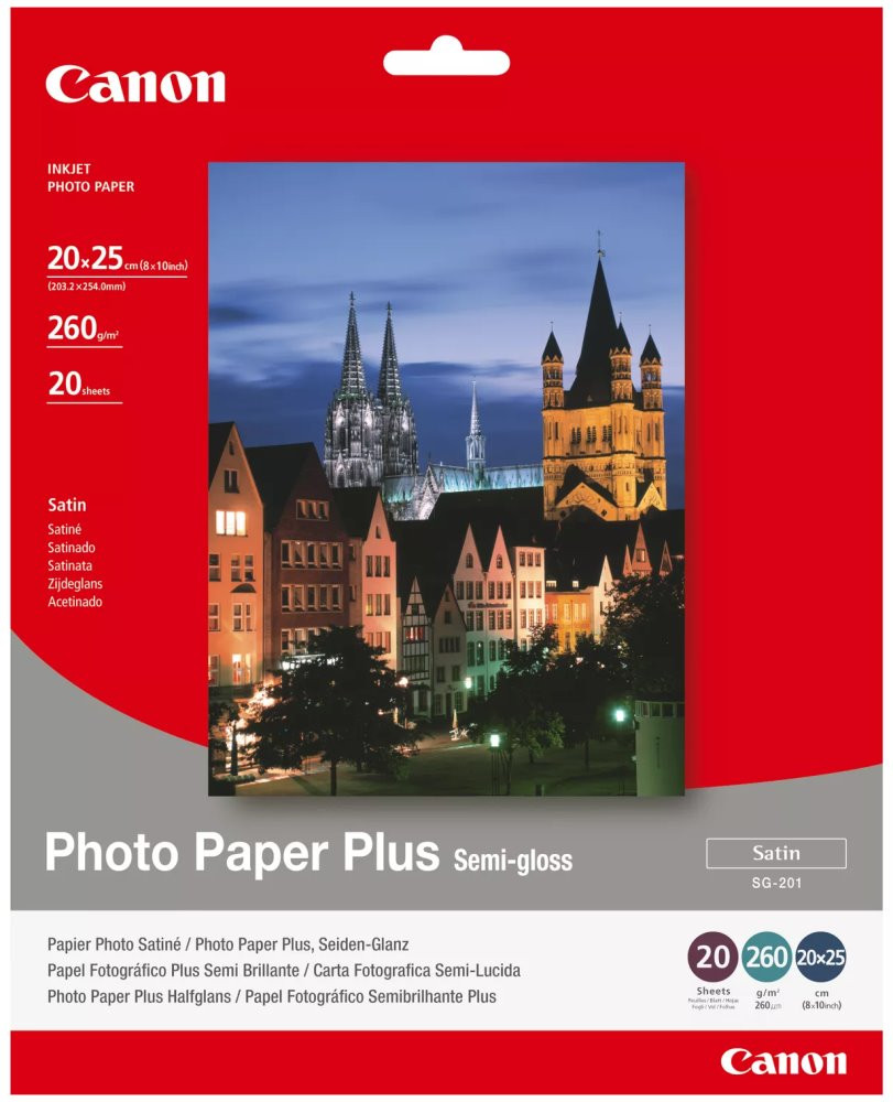 Canon fotopapír   BJ MEDIA SG-201 8X10 20SH