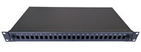 Optická vana výsuvná 1U, 24x SC simplex (24x LC duplex, 24x E2000) s kazetou OPTRONIC pro 24 svárů