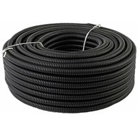 Chránička na kabel (husí krk) 25mm s podélným řezem, balení 100m