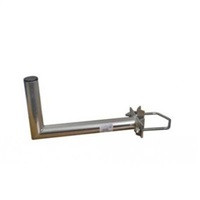 Držák antény na stožár s vinklem, délka 35cm