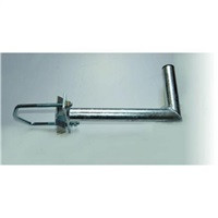 Držák antény na stožár do průměru 120mm s vinklem, délka 35cm
