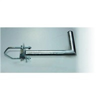 Držák antény na stožár do průměru 150mm s vinklem, délka 35cm