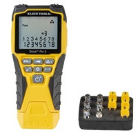 KLEIN TOOLS - VDV Scout® Pro 3 Tester Kit - 5x RJ45, 5x F-konektor EU P/N