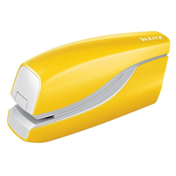 Elektrická sešívačka Leitz NeXXt 5566, met. žlutá