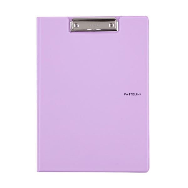 Uzavír.psací podložka s klipem Pastelini,A4 ,fial