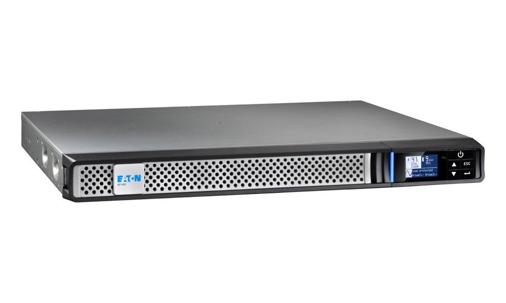 EATON UPS 5P 650i G2, 650VA, 1/1 fáze, rack 1U, Netpack