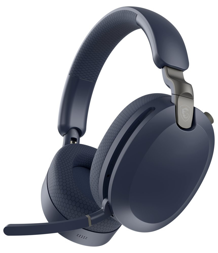 MSI herní headset MAESTRO 500 WIRELESS NAVY/  bezdrátová/ USB-C/ BT5.4
