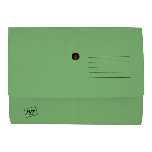 Pap.odkládací kapsy - A4, zelená