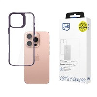 3mk ochranný kryt Satin Armor Case+ Purple pro Apple iPhone 16 Pro