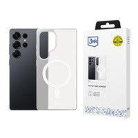 3mk ochranný kryt Smoke MagCase White pro Samsung Galaxy S25 Ultra