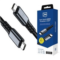 3mk Hyper Cable N-SERIES Thunderbolt 4 2m 48V/5A 40Gb/s 240W 8K60Hz Black