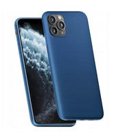 3mk ochranný kryt Matt Case pro Apple iPhone 12, 12 Pro, Blueberry