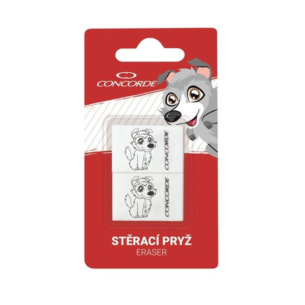 Pryž CONCORDE Volfík, 2 ks, blistr