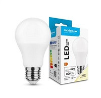 Modee E27 8,5W A60 LED studená 4000K