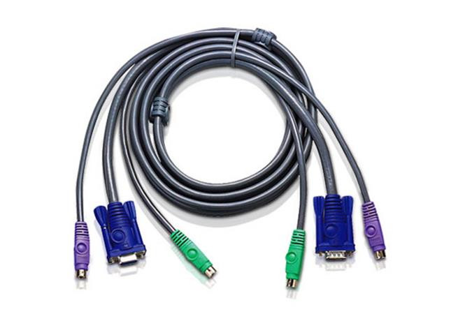ATEN sdružený slim kabel pro KVM PS/2 3 metry 
