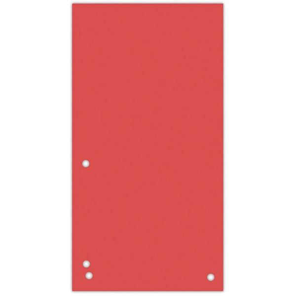 Rozlišovače Donau,1/3 A4, pap., 100 ks, červené