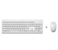 HP 230 Wireless Mouse and Keyboard Combo (White) CZ/SK - bezdrátová klávesnice a myš