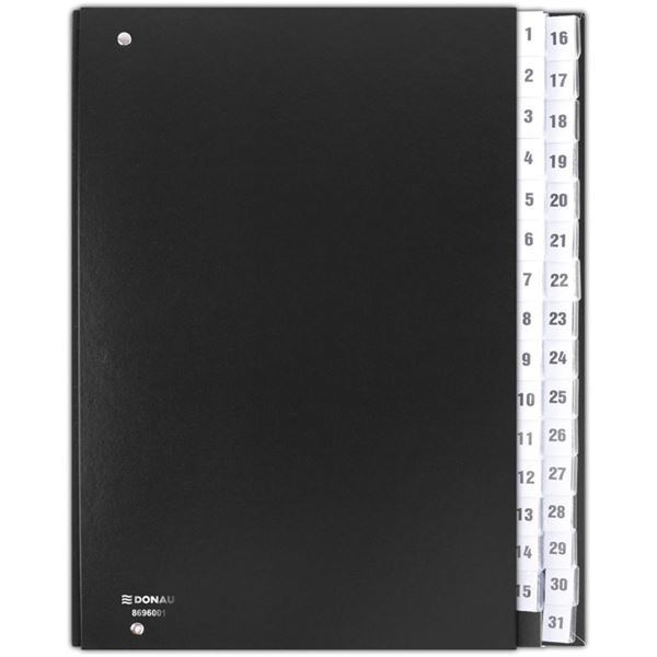 Třídicí kniha Donau - A4, 1-31, černá