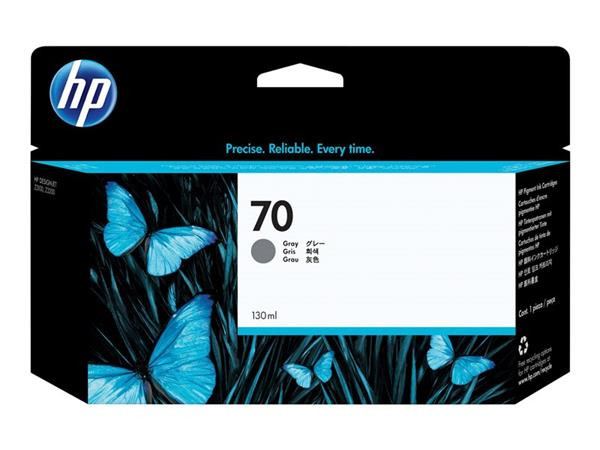 HP Ink Cartridge No. 70/Grey/130ml