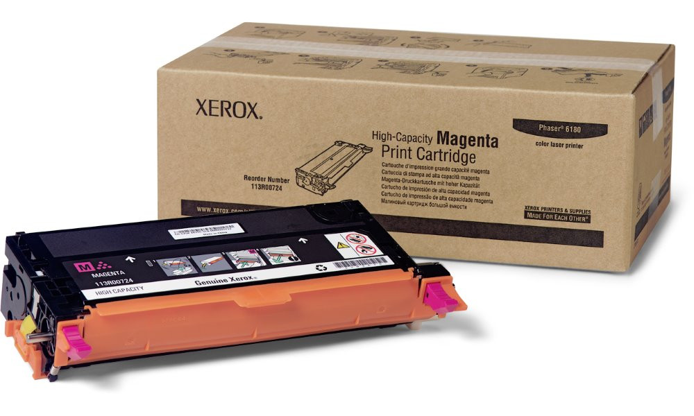 Xerox original toner Phaser 6180/ 6000s./ purpurový