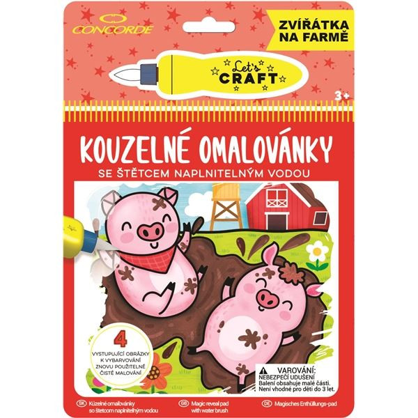 Kouzelné omalovánky Concorde,Zvířátka na farmě