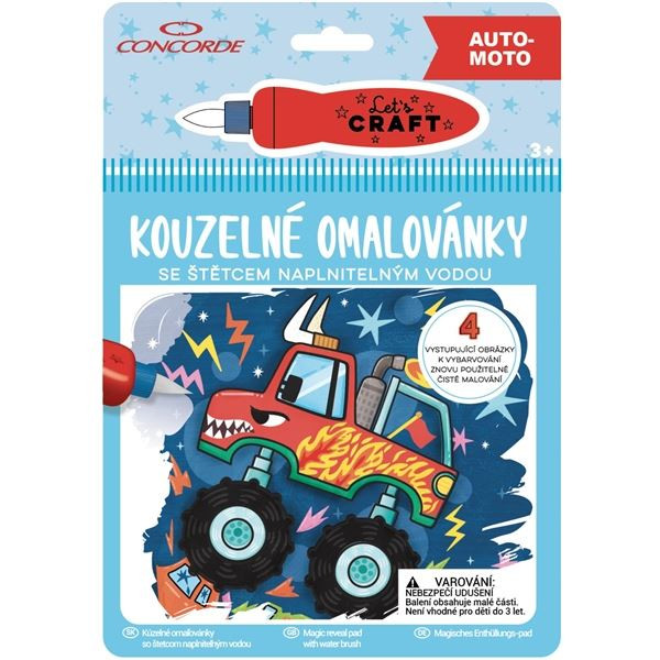 Kouzelné omalovánky Concorde,Auto-moto