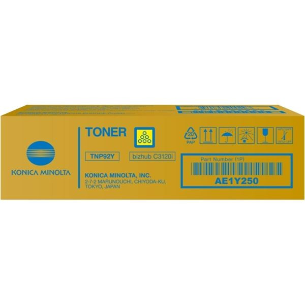 Originální toner Konica Minolta TNP-92Y - žlutý
