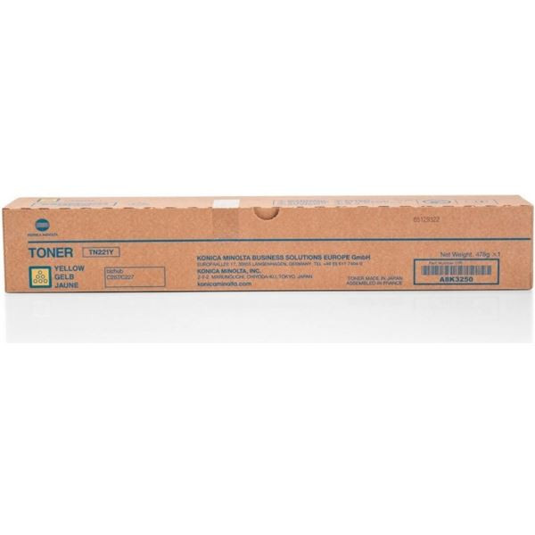 Originální toner Konica Minolta TN-221Y - žlutý