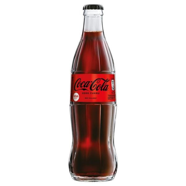 Coca-Cola Zero vratné lahve 0,33 l, bal=24 ks
