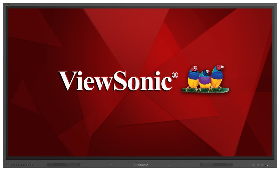 ViewSonic Flat Touch Display IFP65G1/ 65"/ UHD/450nits, 5000:1/HDMI/VGA/USB-C /RJ45 x2, RS232 x1, Black