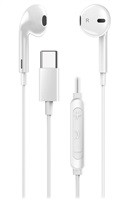 BAZAR - GENIUS sluchátka HS-M365 headset, mikrofon, USB-C, bílá, poškozený obal