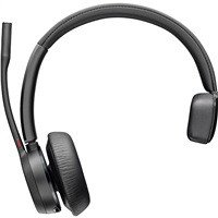 Poly Voyager 4320 MS Teams bezdrátová náhlavní souprava, BT700 USB-A/C adaptér, stereo