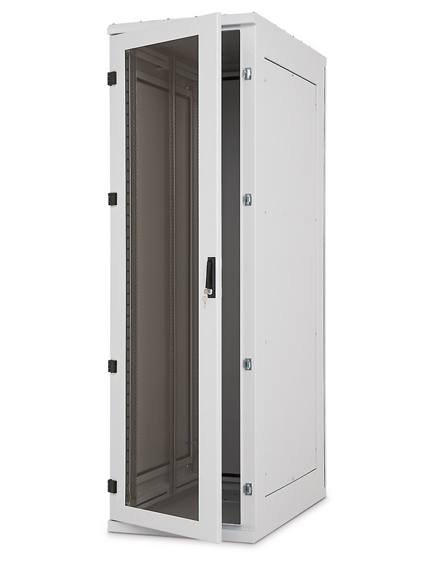19" rack RDE 42U/600x1000 IP54, pro montáž chl.j.