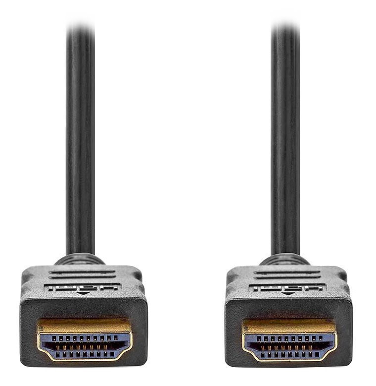 NEDIS High Speed HDMI 2.0 kabel s ethernetem/ 4K@60Hz/ zlacené konektory HDMI-HDMI/ černý/ bulk/ 20m