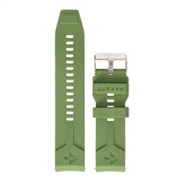 Garett univerzální řemínek 22 mm, zelený silikonový