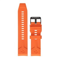 Garett  univerzální řemínek 22 mm, oranžový silikonový