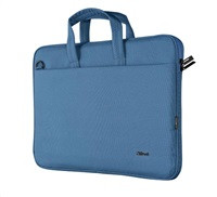 TRUST Pouzdro na notebook 16" Bologna Slim Laptop Bag Eco, modrá