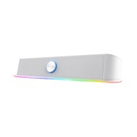 TRUST reproduktor GXT 619W Thorne RGB Illuminated Soundbar, bílá