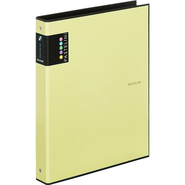 4kroužkový pořadač Pastelini - A4, 4 cm, žlutý