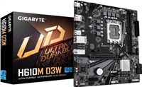 GIGABYTE MB Sc LGA1700 H610M D3W, Intel H610, 2xDDR5, 1xDP, 1xHDMI, mATX