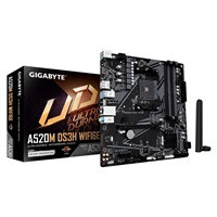 GIGABYTE MB Sc AM4 A520M DS3H WF6E, AMD A520, 4xDDR4, WiFi, 1xDP, 1xHDMI, mATX