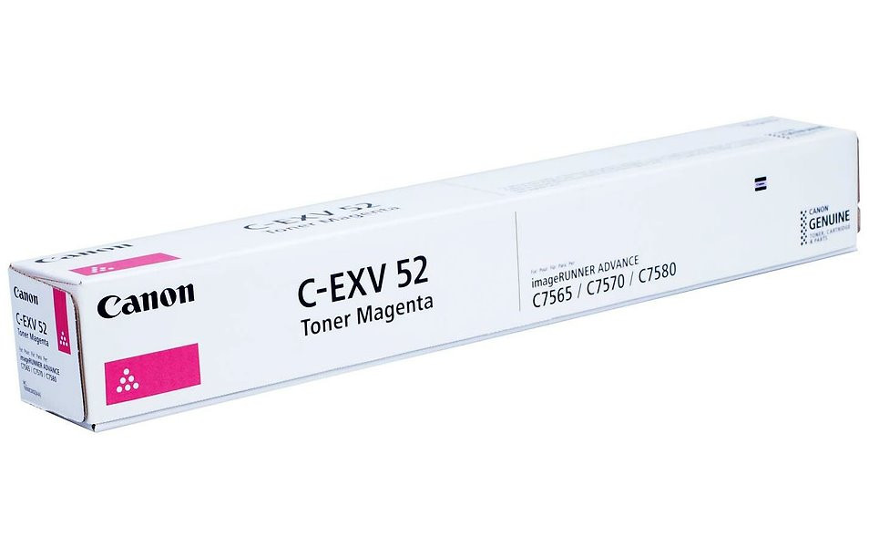 Canon originální  TONER CEXV52 MAGENTA iR-ADV C75xx/C77xx  66 500 stran A4 (5%)