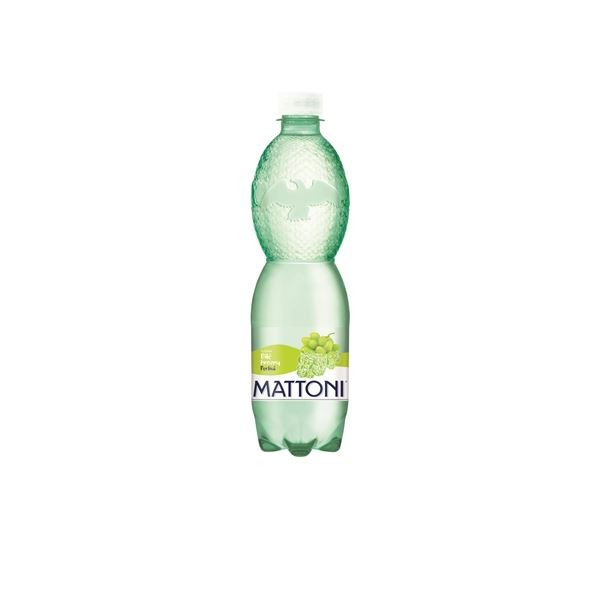 Min.voda Mattoni - bílé hrozny, perlivá, 12x 0,5 l