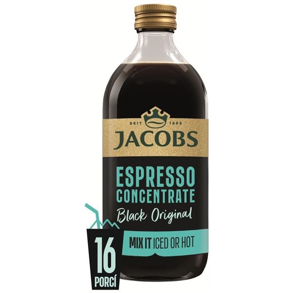 Koncentrát Jacobs - Espresso, Black original,485ml