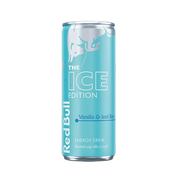 En.nápoj Red Bull - Ice,vanilka,led.boruvka,0,25 l