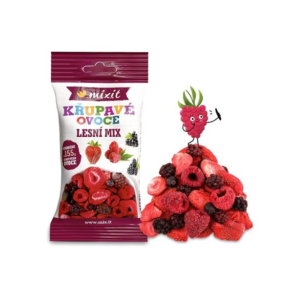 Křupavé ovoce Mixit - lesní mix, 20 g