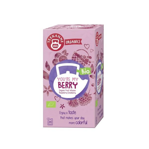 Ov.čaj Teekanne ORG.-bio,You're My Berry,20x 2,25g