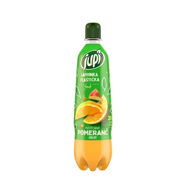 Sirup Jupí Hustý - pomeranč, 0,7 l