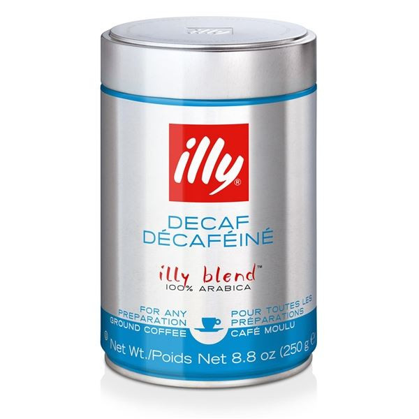 Mletá káva Illy - bez kofeinu, 250 g